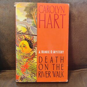 2/$7, 3/$9  Death on the River Walk - hardcover book